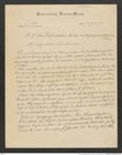 Nachlass Franz Steindachner, Brief von Österreichische Touristen-Zeitung; Graf an Franz Steindachner (12.07.1881), Inv.Nr. 378.01, Seite 1